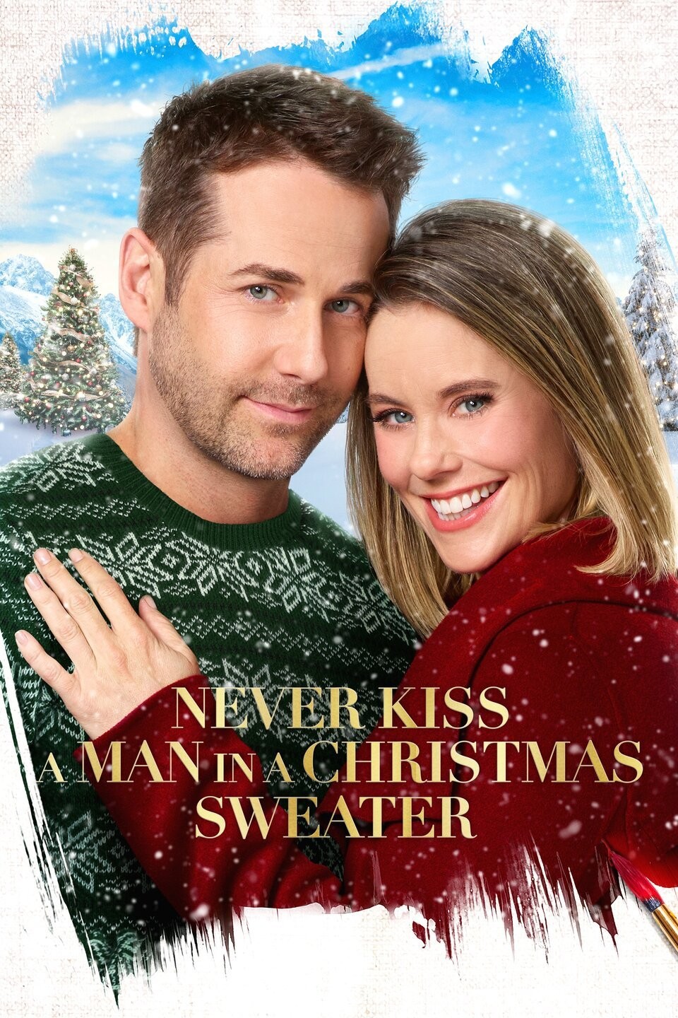 movie never kiss a man in a christmas sweater